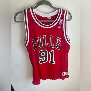 Vintage 90s Chicago Bulls Dennis Rodman Jersey Men’s L/XL -C